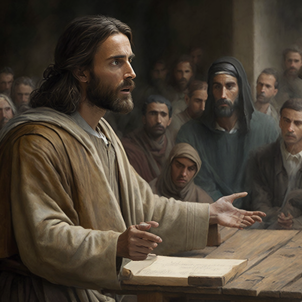 As frases mais importantes de Jesus - Jesus ensinando seu povo
